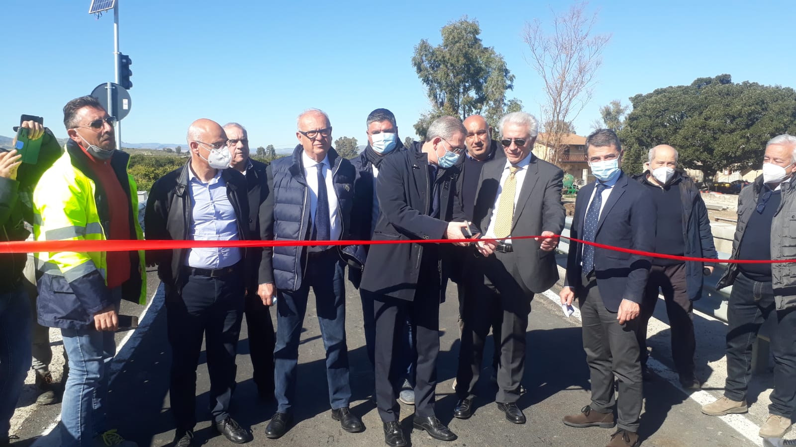 CONSEGNATO IL RISTRUTTURATO PONTE PALMERI SULLA SP 74/II AL CONFINE FRA I TERRITORI DI RAMACCA E PATERNÒ