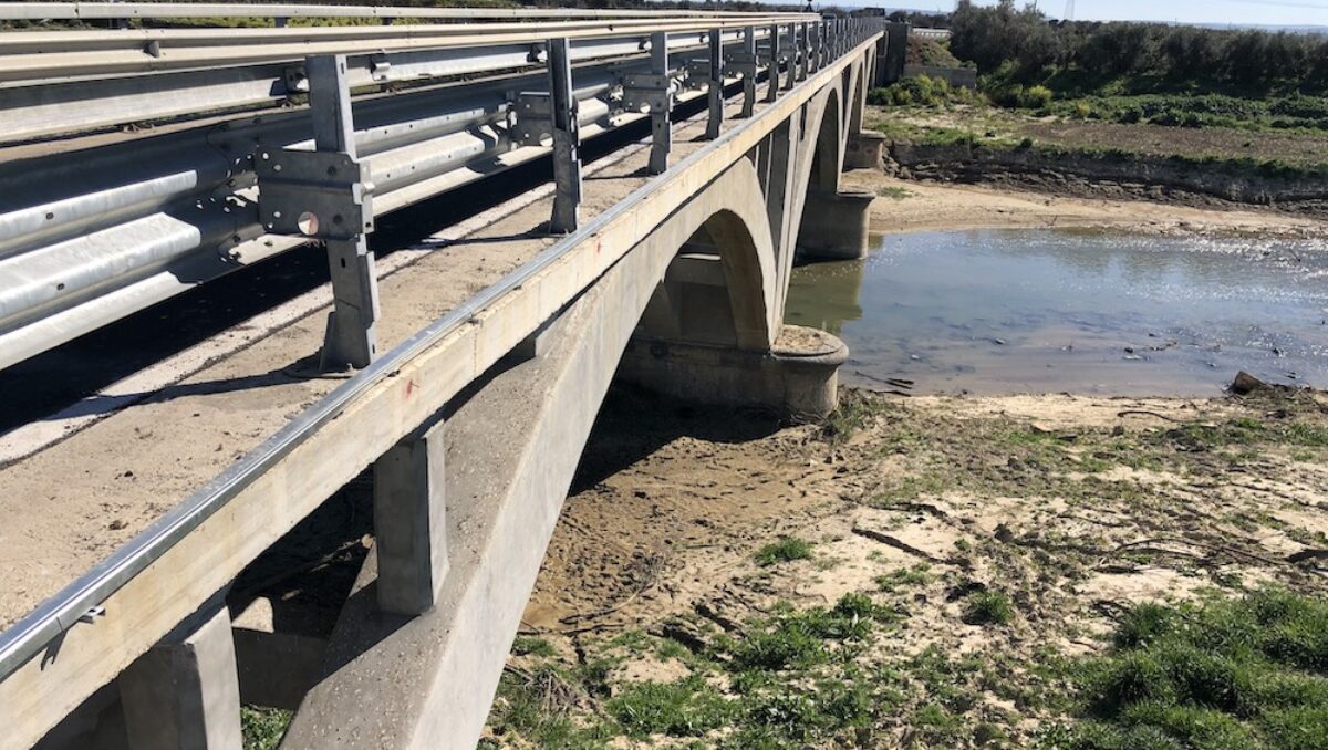 CONSEGNATO IL RISTRUTTURATO PONTE PALMERI SULLA SP 74/II AL CONFINE FRA I TERRITORI DI RAMACCA E PATERNÒ