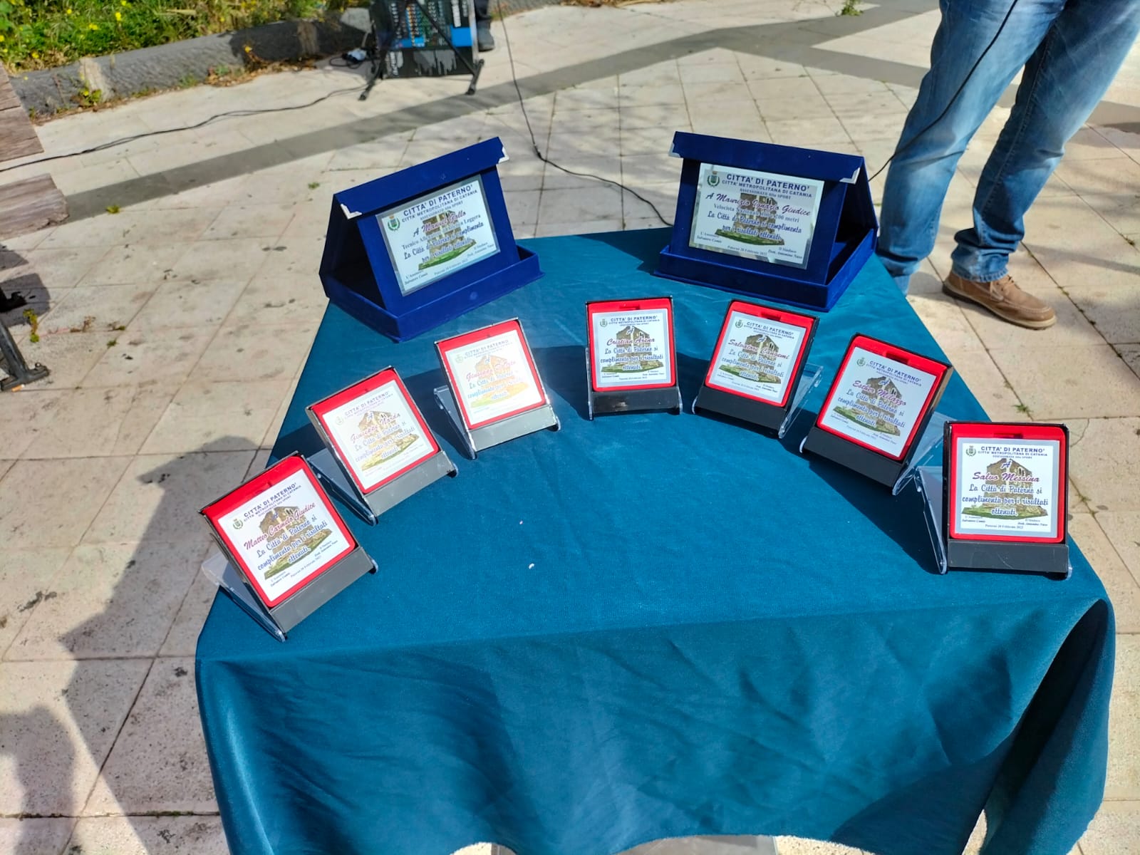 PATERNO': PREMIATA LA SQUADRA DI ATLETICA LEGGERA PER I RISULTATI OTTENUTI