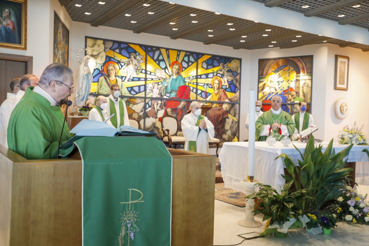 AL CANNIZZARO LA PRIMA TAPPA PASTORALE NEGLI OSPEDALI DEL NUOVO ARCIVESCOVO RENNA