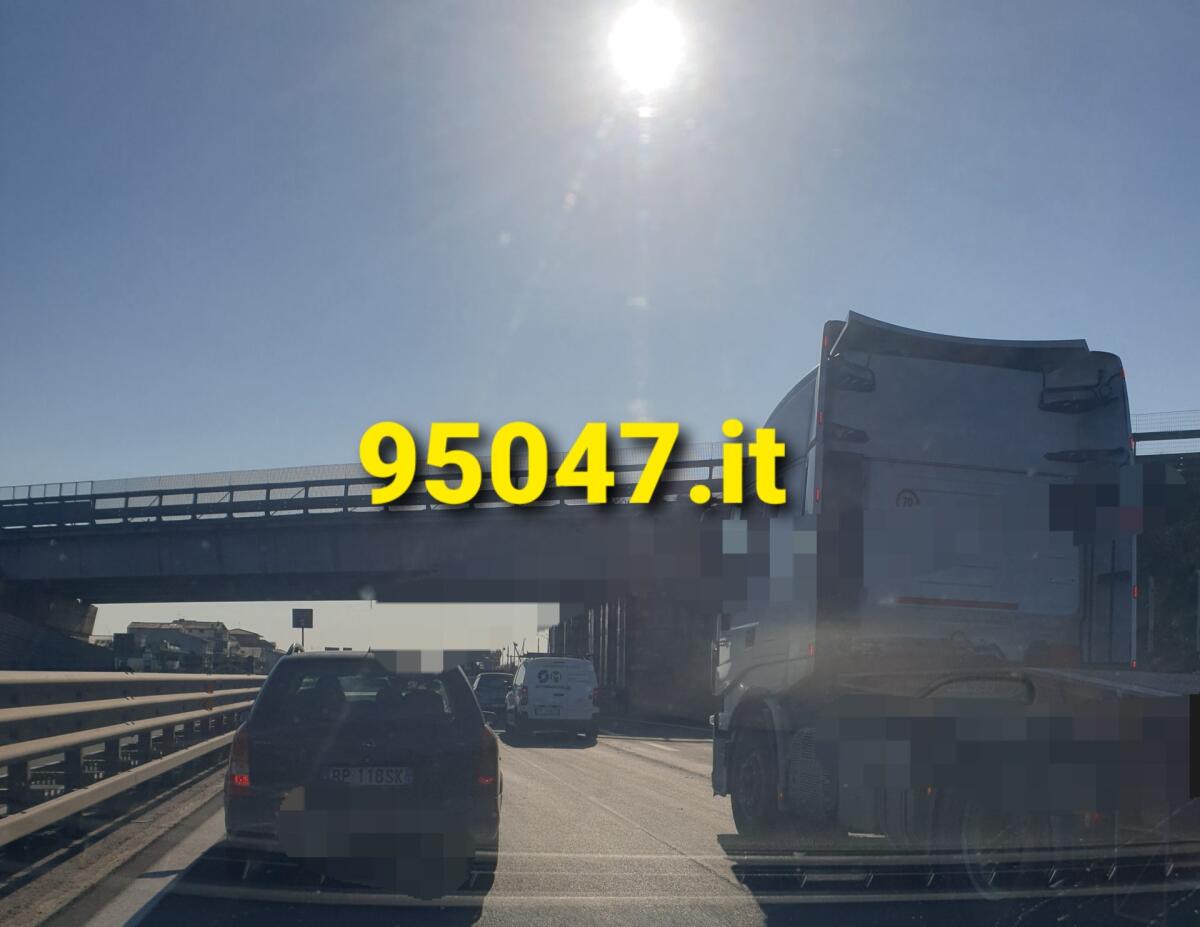 CONTINUANO I LAVORI ED I DISAGI SULLA SS121 IN ENTRAMBE LE DIREZIONI - 