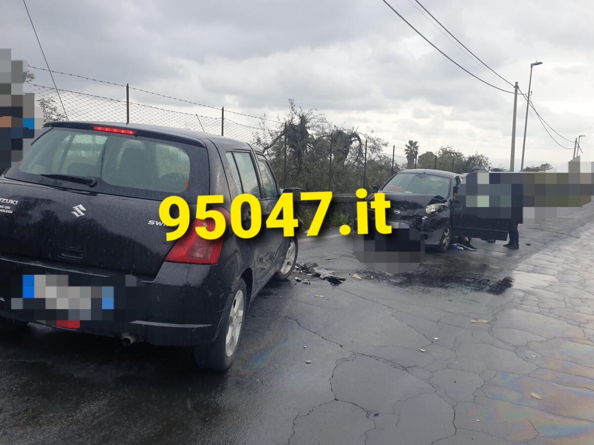 GRAVE INCIDENTE  SULLA SP 14 A BELPASSO,  DUE FERITI - 
