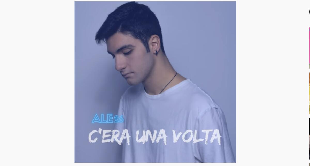 IL SINGOLO DI ALESSIO COPPOLA “C’ERA UNA VOLTA” DA OGGI DISPONIBILE SU TUTTE LE PIATTAFORME DIGITALI - 