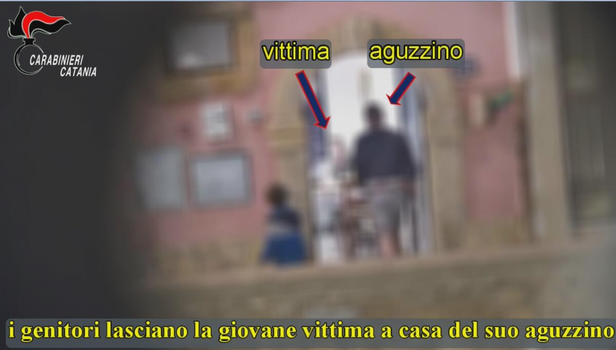 CALTAGIRONE, INDUCANO LA FIGLIA 14ENNE CON VIOLENZA  AD INTRATTENERE  RELAZIONE  SESSUALE CON SUO PADRINO, AL FINE DI OTTENERE  CIBO E DENARO. - 