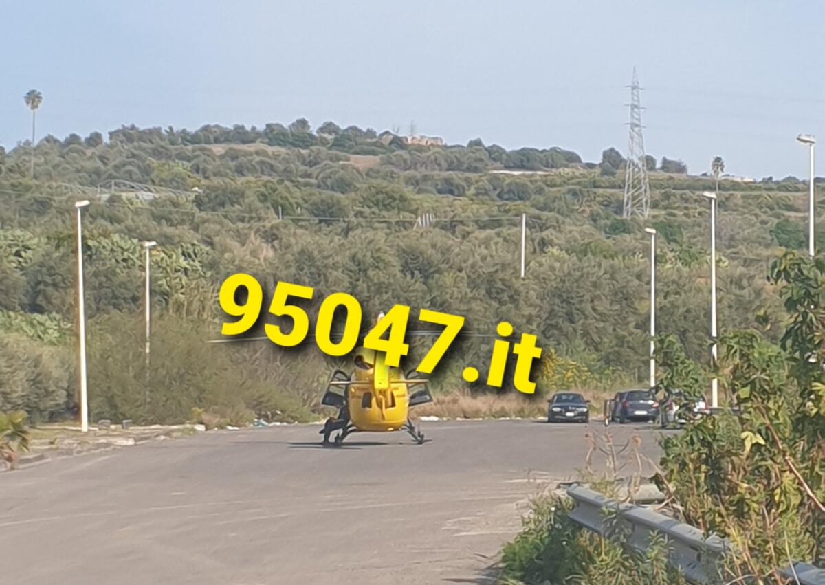 PATERNÒ: INCIDENTE SUL LAVORO IN CONTRADA TRE FONTANE, INTERVENTO DELL’ELISOCCORSO - 