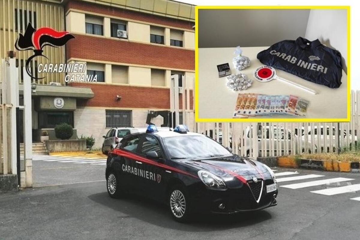 RANDAZZO,  NASCONDE LA DROGA IN UNA SCATOLA, BECCATO DAI CARABINIERI E ARRESTATO - 
