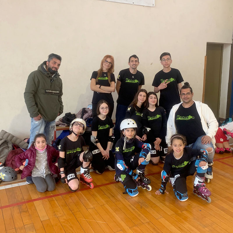 PIOGGIA DI MEDAGLIE PER LA SOCIETÀ A.S.D. TRISKELION DI PATERNÒ   AL CAMPIONATO INTERPROVINCIALE FISR SICILIA IN LINE FREESTYLE