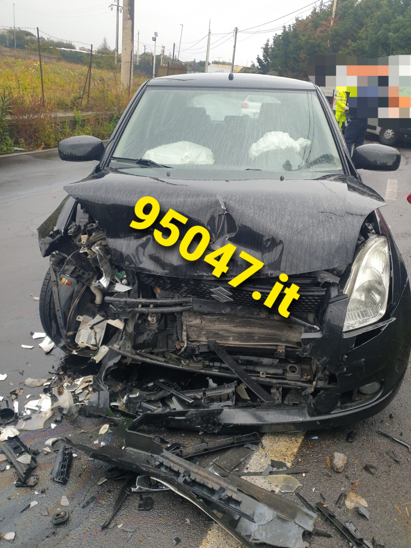 BELPASSO: GRAVE INCIDENTE SULLA SP 14,  DUE FERITI