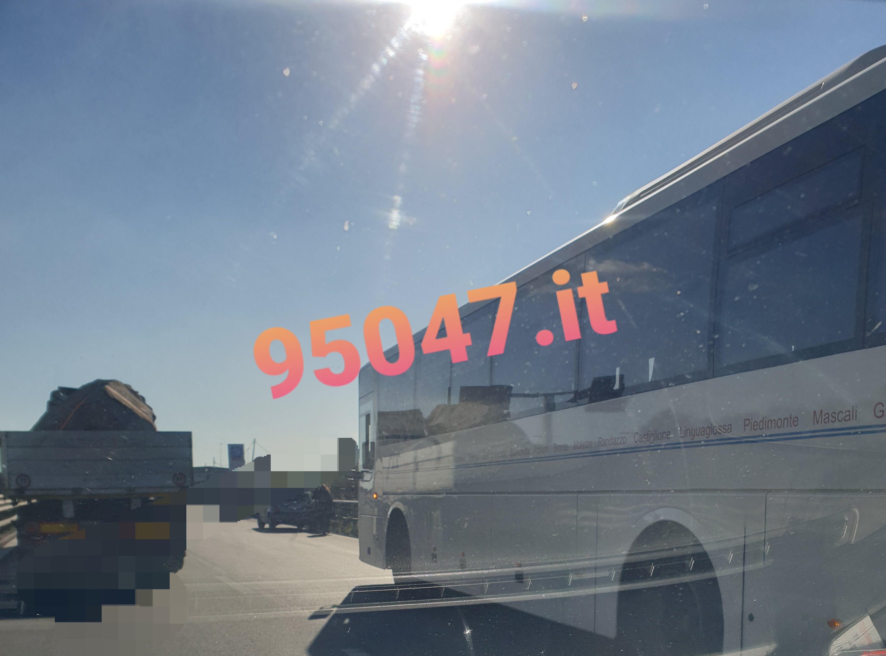 INCIDENTE SULLA SS121 DIREZIONE CATANIA, CODE