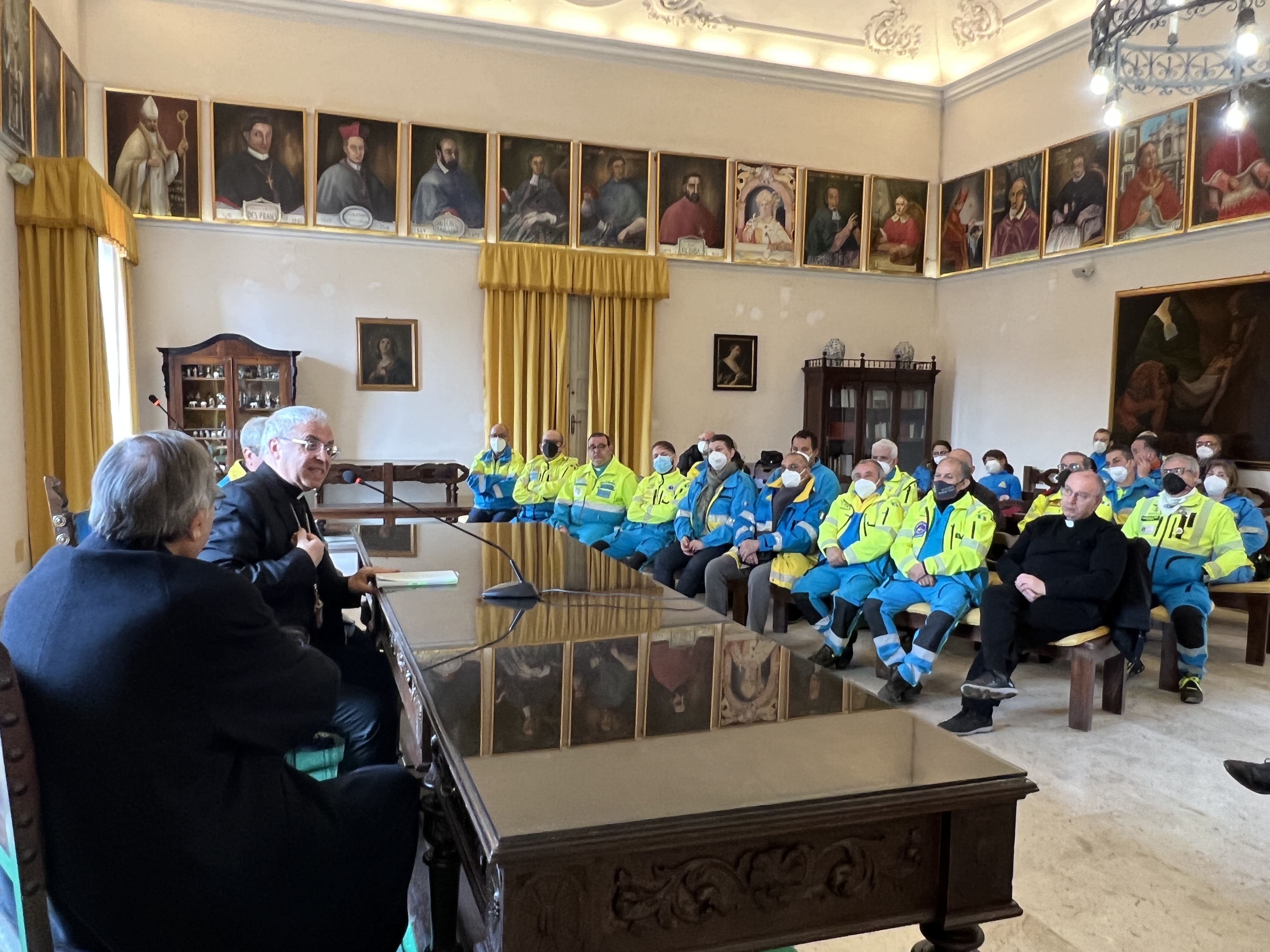 MISERICORDIE CATANIA INCONTRANO VESCOVO RENNA