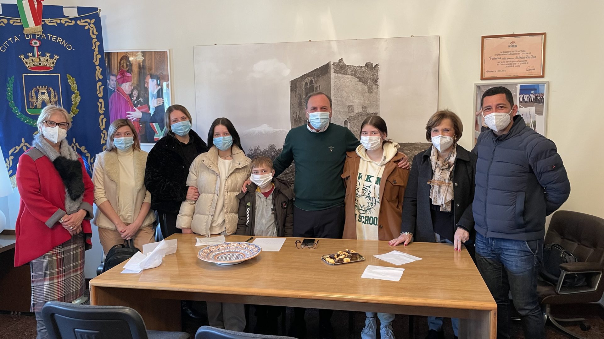 ACCOLTI A PATERNÒ TRE MINORI PROVENIENTI DALL'UCRAINA. FREQUENTERANNO SCUOLE PATERNESI