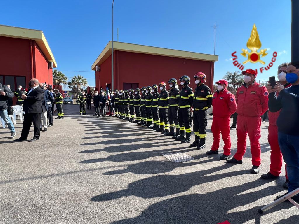 INAUGURATO IL DISTACCAMENTO DEI VIGILI DEL FUOCO DI PALAGONIA