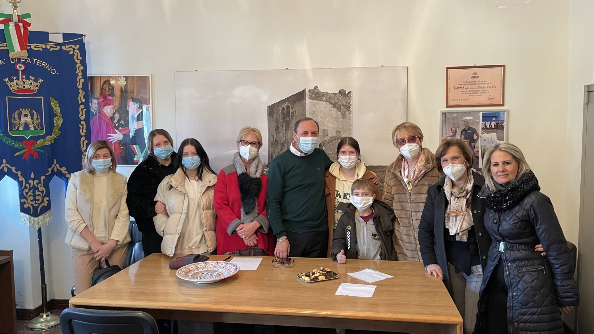 ACCOLTI A PATERNÒ TRE MINORI PROVENIENTI DALL'UCRAINA. FREQUENTERANNO SCUOLE PATERNESI