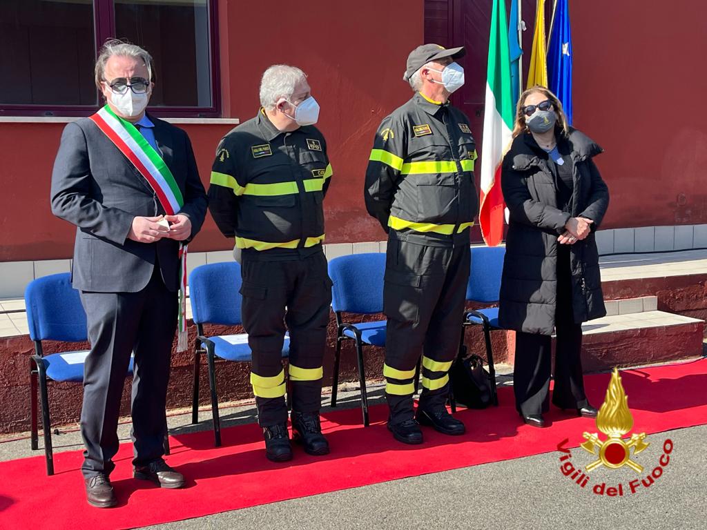 INAUGURATO IL DISTACCAMENTO DEI VIGILI DEL FUOCO DI PALAGONIA