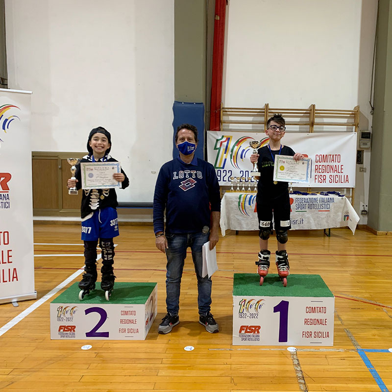 PIOGGIA DI MEDAGLIE PER LA SOCIETÀ A.S.D. TRISKELION DI PATERNÒ   AL CAMPIONATO INTERPROVINCIALE FISR SICILIA IN LINE FREESTYLE
