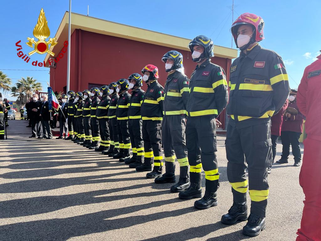 INAUGURATO IL DISTACCAMENTO DEI VIGILI DEL FUOCO DI PALAGONIA