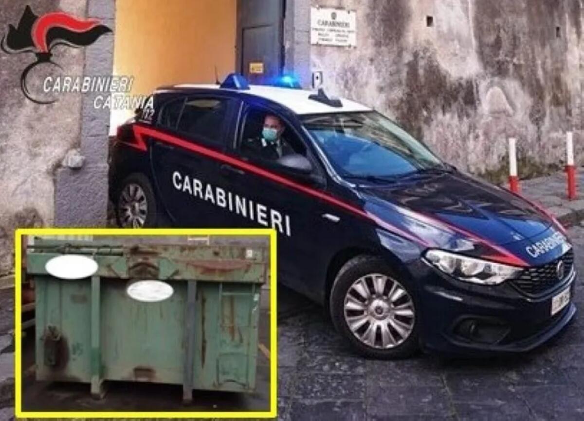 CATANIA. RUBA CASSONE SCARRABILE DELLA DITTA NELLA QUALE LAVORA, SCOPERTO DALLA VIDEOSORVEGLIANZA - 
