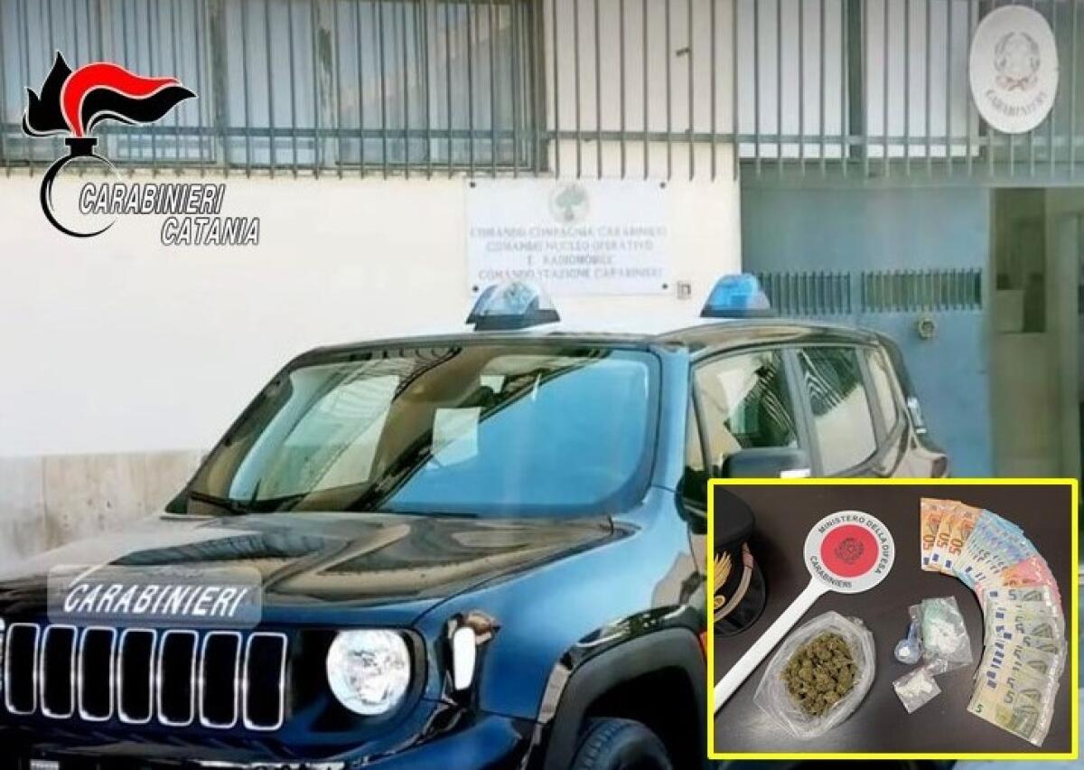 BIANCAVILLA. DROGA ALL’INTERNO DELL’ATTIVITÀ COMMERCIALE: ARRESTATO - 