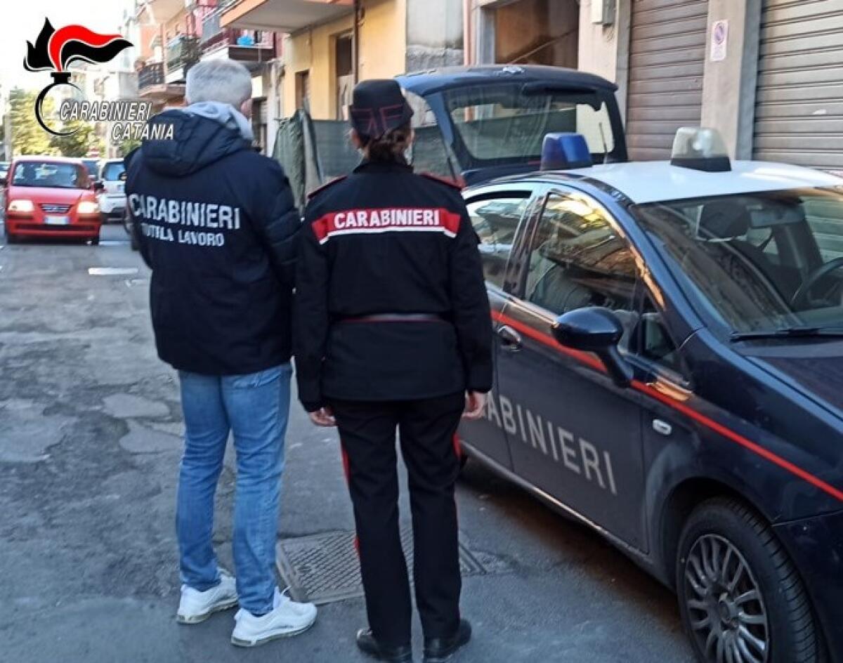 SICUREZZA SUI LUOGHI DI LAVORO: A PATERNÒ E NICOLOSI TRE DENUNCE E SANZIONI PER OLTRE 8.000 EURO - 