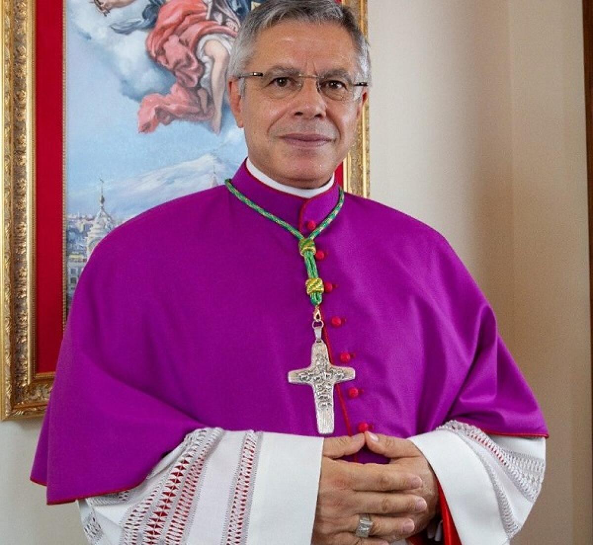 L'ADRANITA MONS. GIUSEPPE SCHILLACI NUOVO VESCOVO DI NICOSIA - 