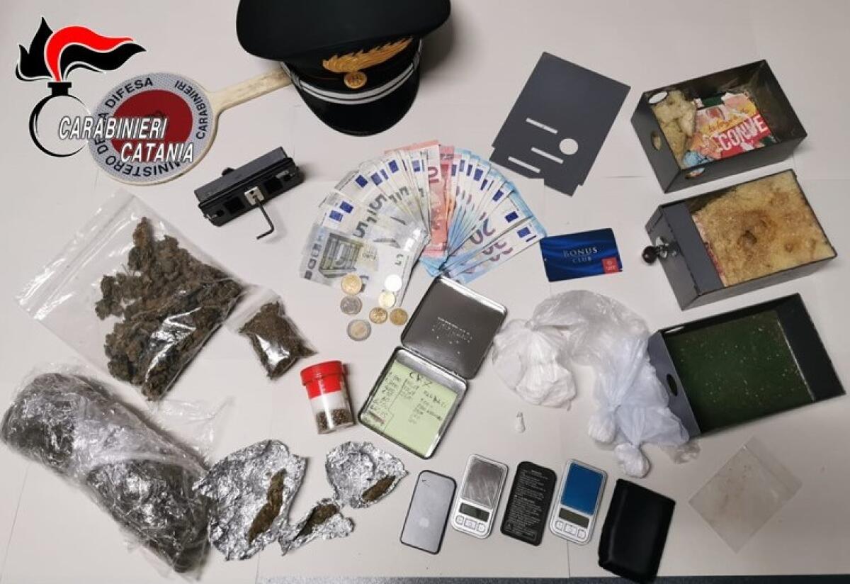 MILITELLO: TENEVA LA “MERCE” IN UNA CASSAFORTE SEGRETA: ARRESTATO - 