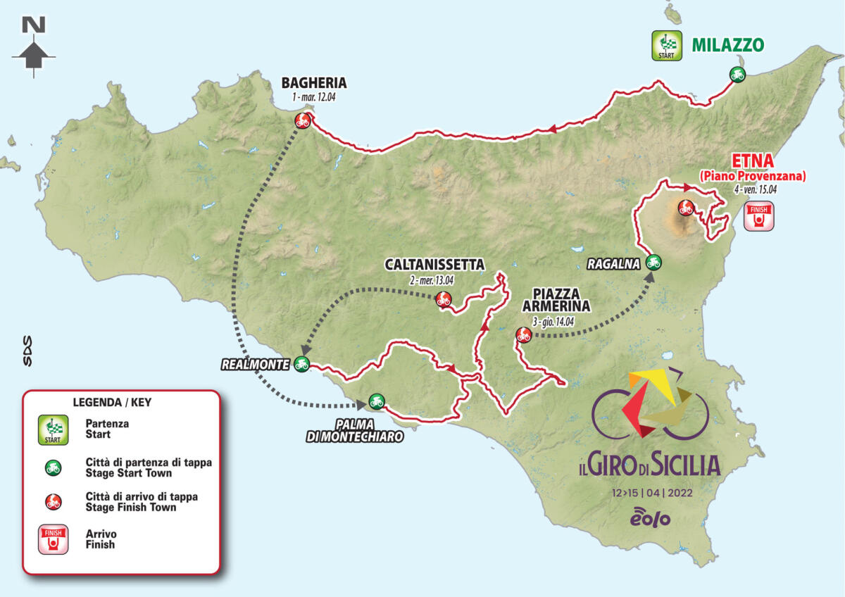 GIRO DI SICILIA, 7 MILIONI PER RIMETTERE A POSTO LE STRADE DISSESTATE - 