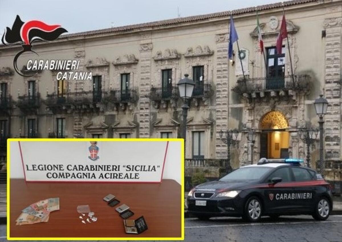 ACIREALE . BECCATO CON LA COCAINA IN AUTO: ARRESTATO - 