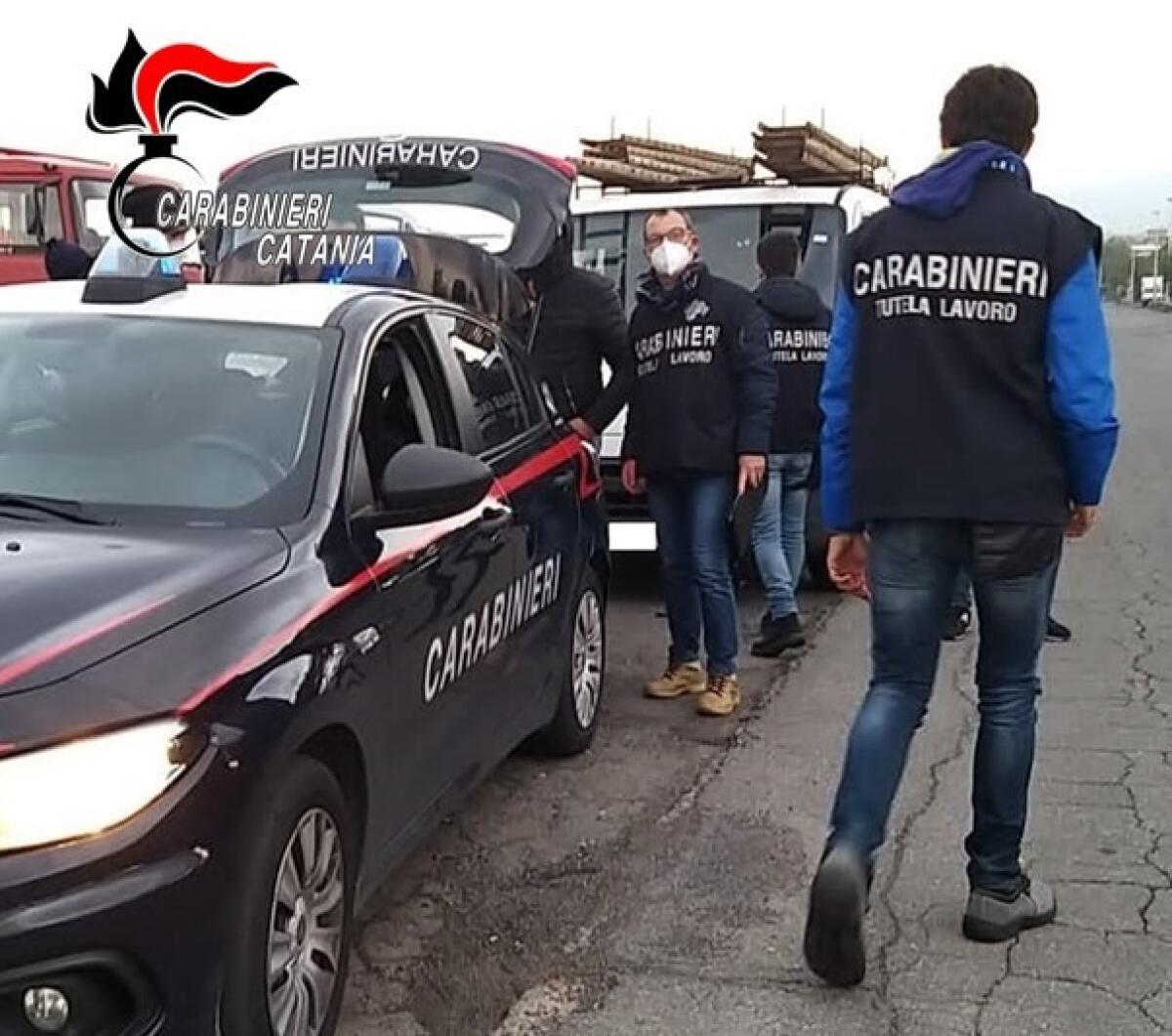 CONTROLLI PER LA SICUREZZA SUI LUOGHI DI LAVORO: 7 DENUNCE E SANZIONI PER OLTRE 30.000 EURO. - 