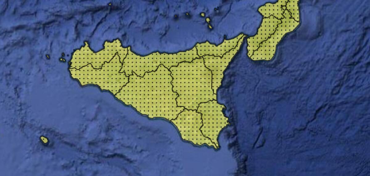 METEO: PASQUA  ALLERTA GIALLA IN TUTTA LA SICILIA - 