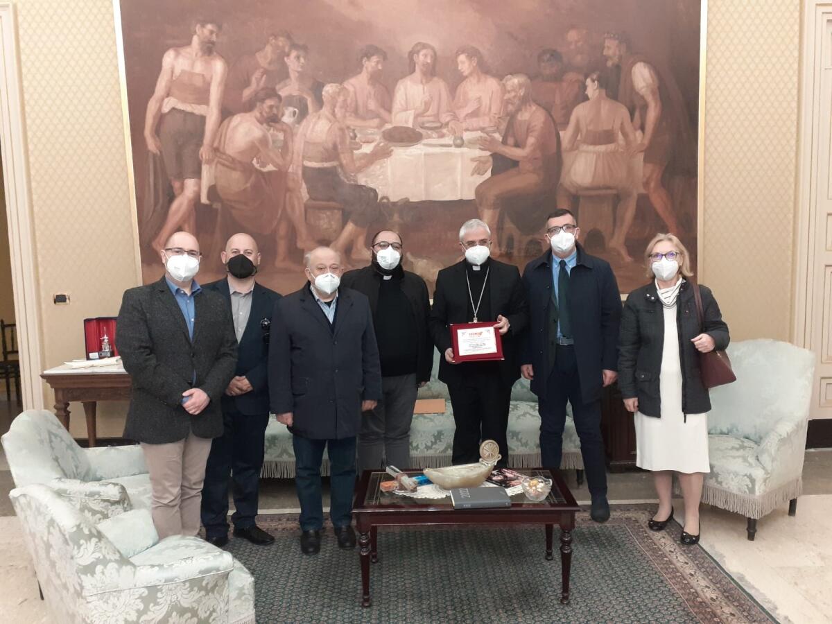 DONATORI SANGUE FRATRES INCONTRANO ARCIVESCOVO CATANIA RENNA - 