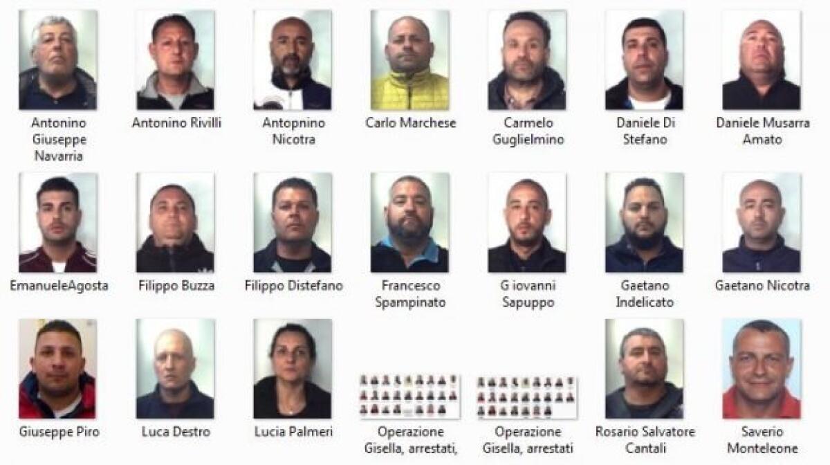 MISTERBIANCO, INFLITTI OLTRE CENTO ANNI DI CARCERE A BOSS E GREGARI DEL CLAN NICOTRA - 