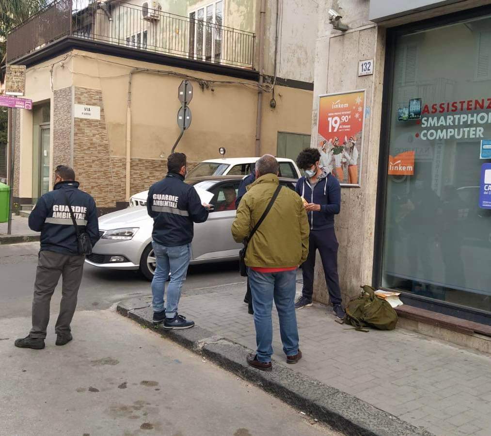 PATERNO': CONTROLLO DEL TERRITORIO, MULTE PER IL VOLANTINAGGIO SELVAGGIO