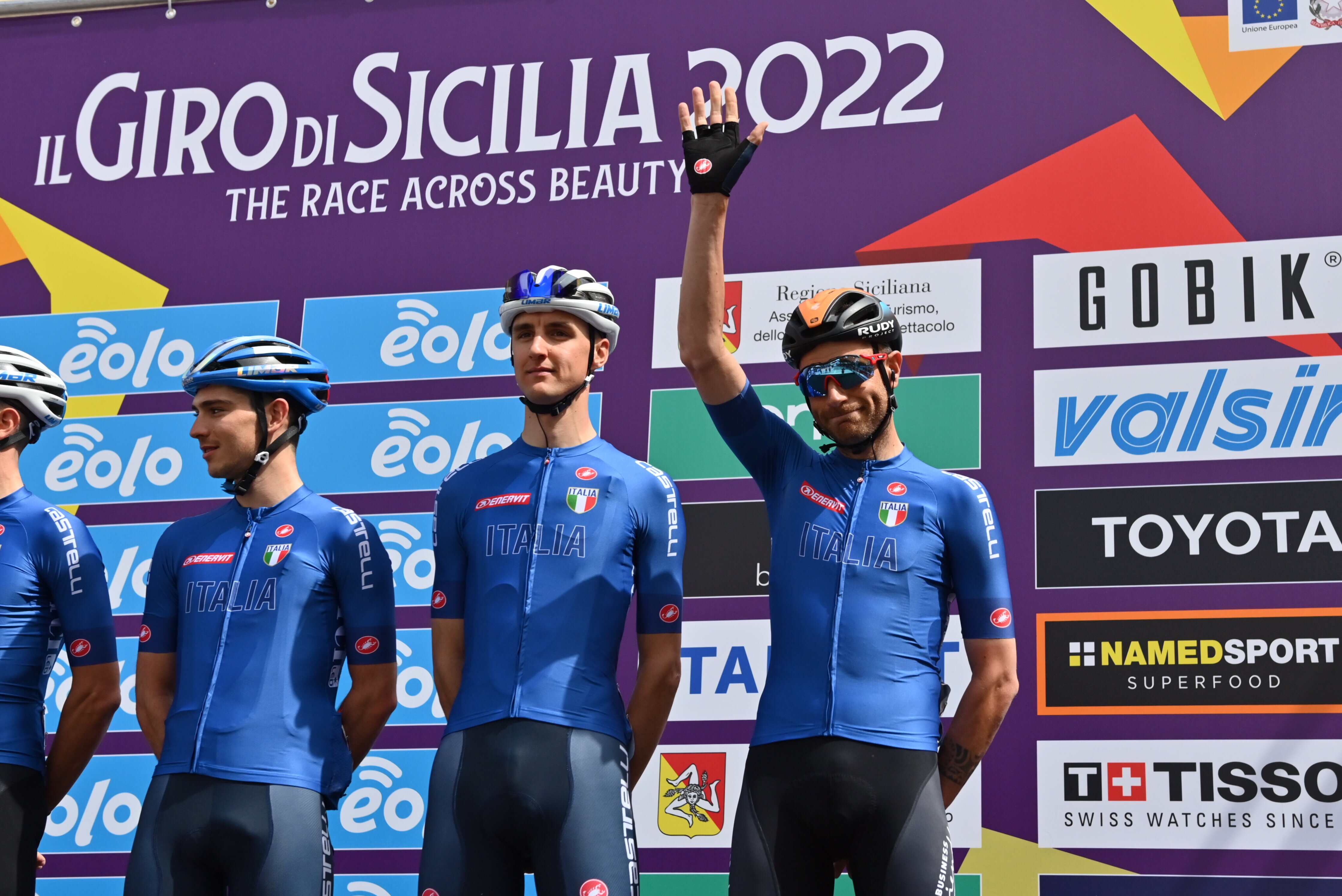 DAMIANO CARUSO VINCE LA TAPPA 2 DE IL GIRO DI SICILIA ED È LA NUOVA MAGLIA GIALLO ROSSA DI LEADER DELLA CLASSIFICA GENERALE