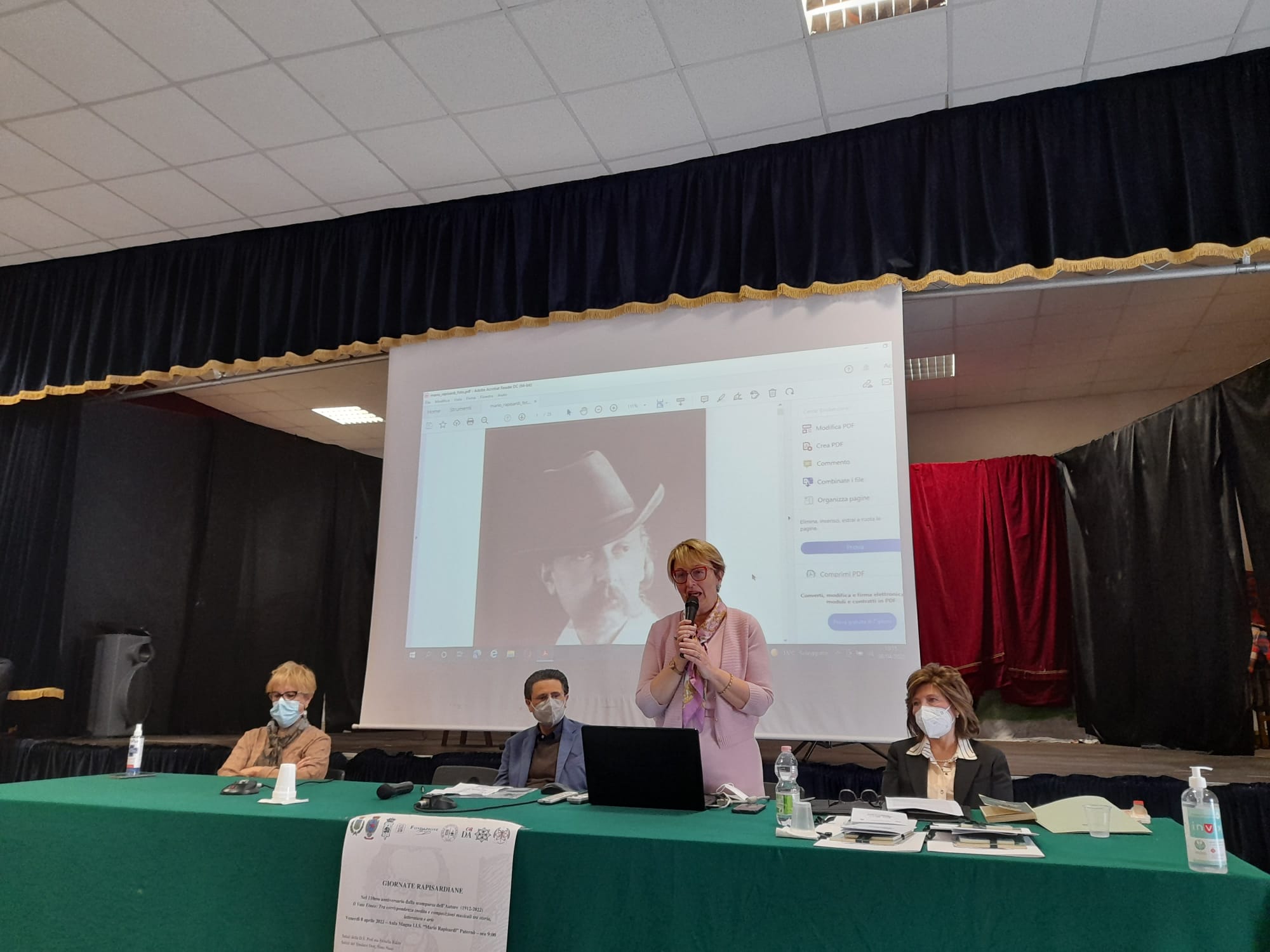 EVENTO CULTURALE DEDICATO AL POETA MARIO RAPISARDI NELL'ISTITUTO SUPERIORE “MARIO RAPISARDI” DI PATERNÒ.