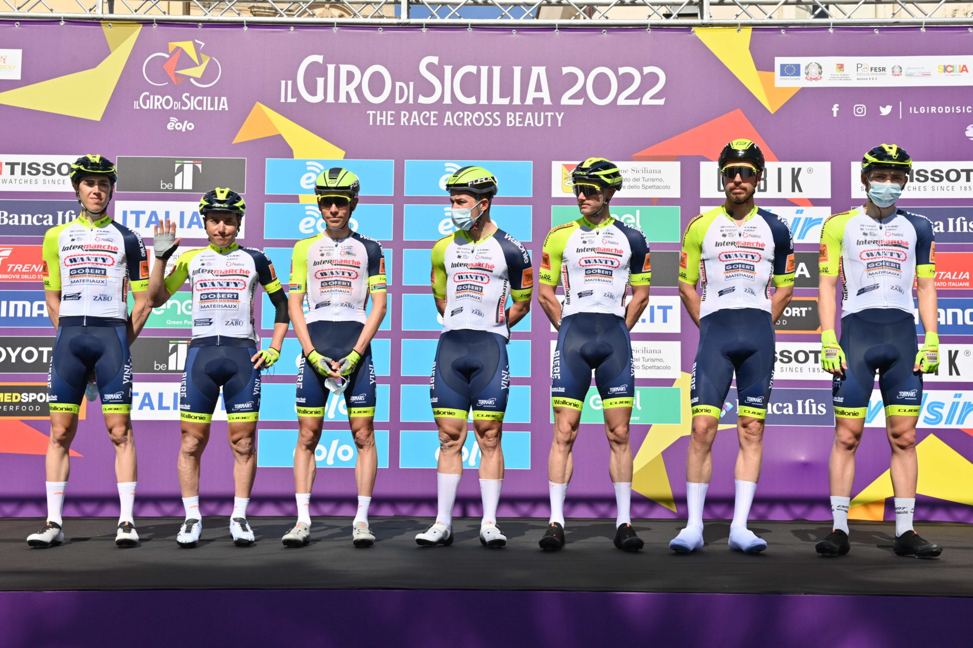 GIRO DI SICILIA 2022, MALUCELLI VINCE LA PRIMA TAPPA DA MILAZZO A BAGHERIA CON LA MAGLIA AZZURRA DELLA NAZIONALE
