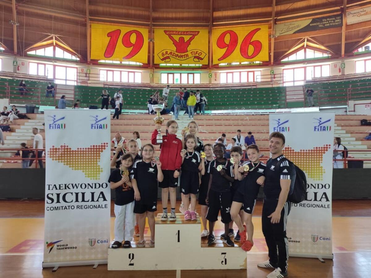 TAEKWONDO MARLETTA, LA SECONDA GENERAZIONE DI ATLETI FA SOGNARE,PRIMA SQUADRA IN SICILIA. - 