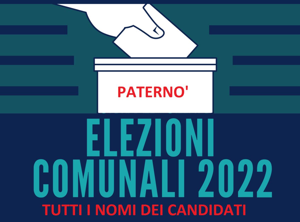 PATERNO’ . AMMINISTRATIVE 2022:   PRESENTATE 14 LISTE: TUTTI I NOMI DEI CANDIDATI - 
