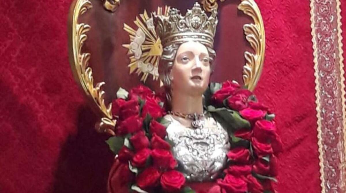 PATERNO’: OGGI SI FESTEGGIA LA FESTA PER SANTA BARBARA DELLE ROSE 2022 - 