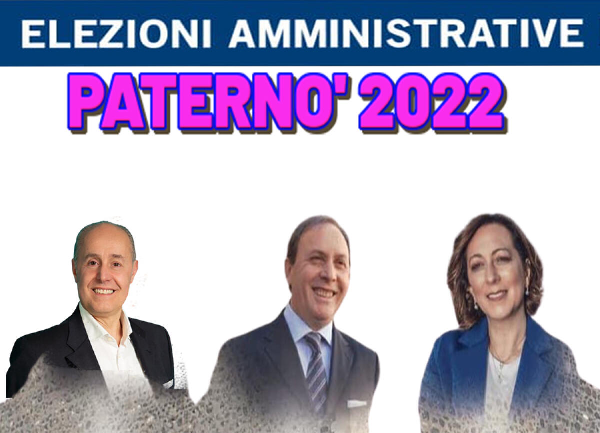 PATERNO' . AMMINISTRATIVE 2022: ECCO LA LISTA DEGLI I ASSESSORI DESIGNATI - 