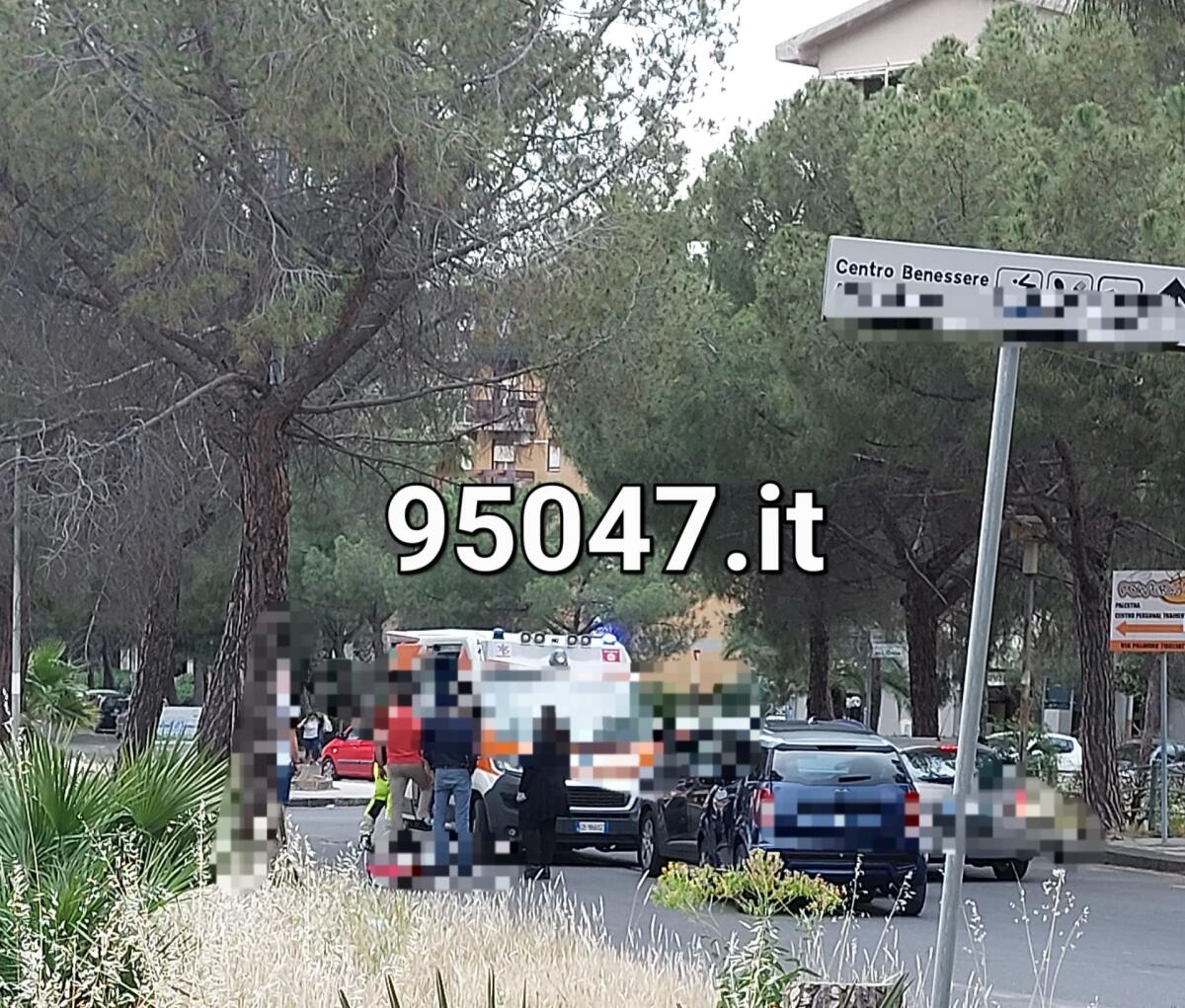 PATERNÒ: SCONTRO TRA AUTO E MINICAR,  UN FERITO - 