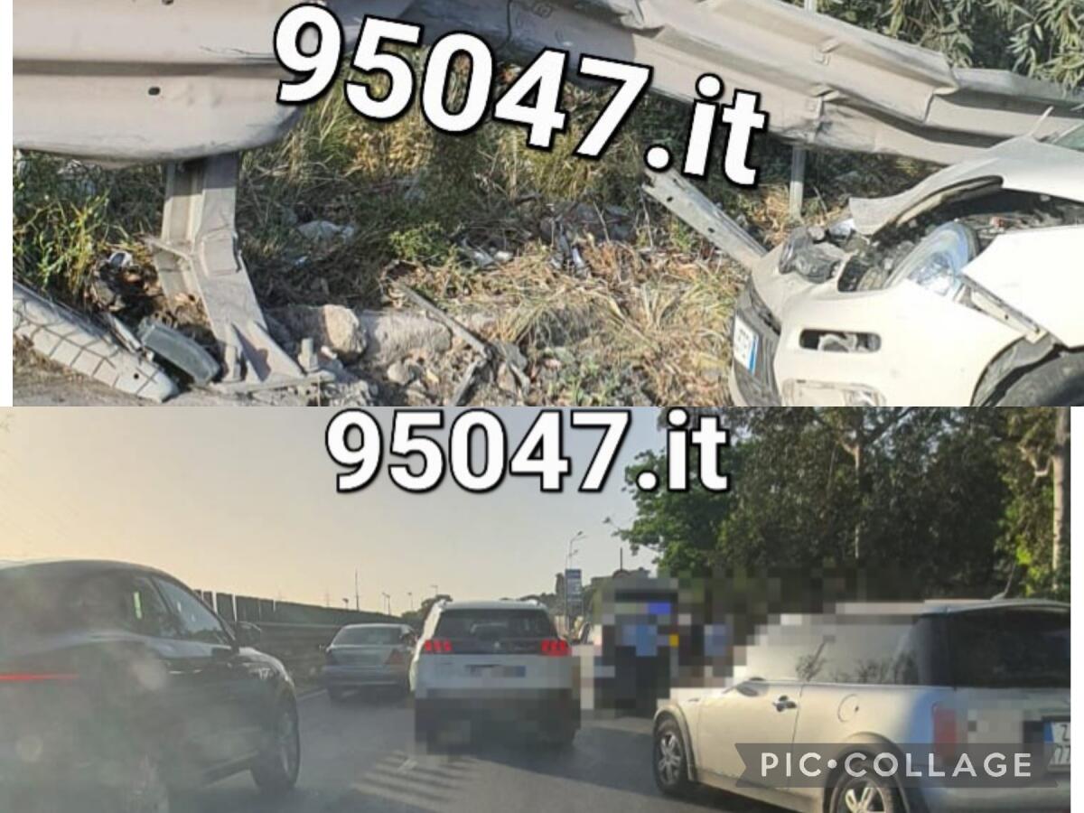 AGGIORNAMENTO: INCIDENTE SULLA SS121 CODE DIREZIONE PATERNO' - 