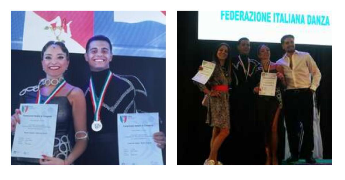 LATIN DANCE ACADEMY PATERNÒ: EMANUELE E MARIKA SONO I VICE CAMPIONI ITALIANI 2022 - 