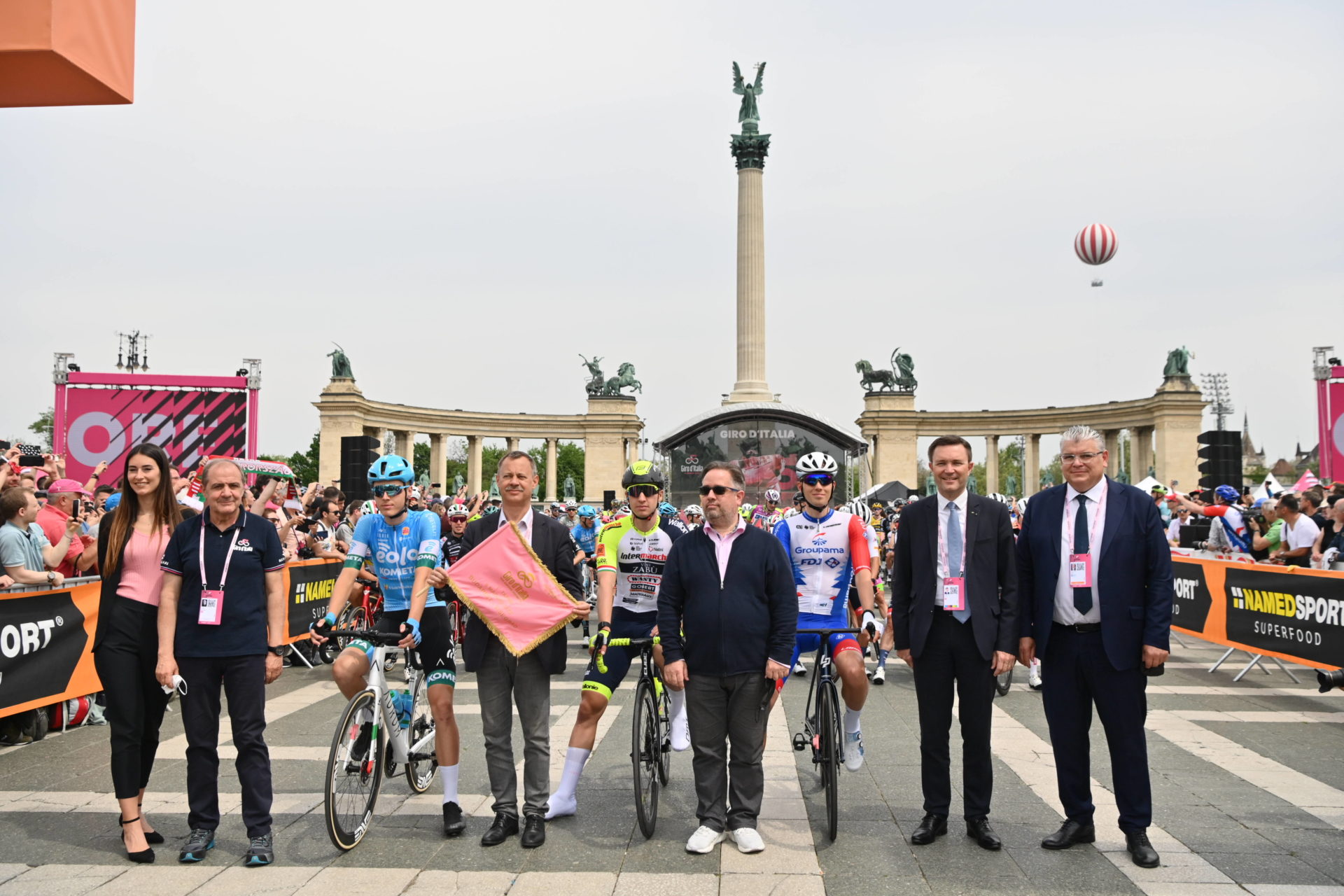 IL GIRO D'ITALIA È PARTITO DA BUDAPEST: MARTEDÌ 10 MAGGIO IL PASSAGGIO DA PATERNÒ