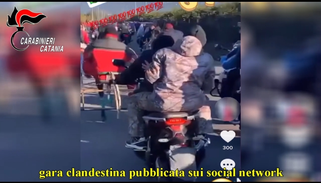 PATERNO':CORSE CLANDESTINE DI CAVALLI E ARMI: INCASTRATO DAI VIDEO SUI SOCIAL