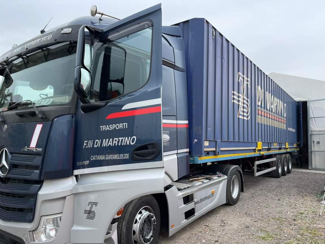 PARTITI DUE CONVOGLI DI AIUTI UMANITARI DALLA PROTEZIONE CIVILE SICILIANA PER L'UCRAINA