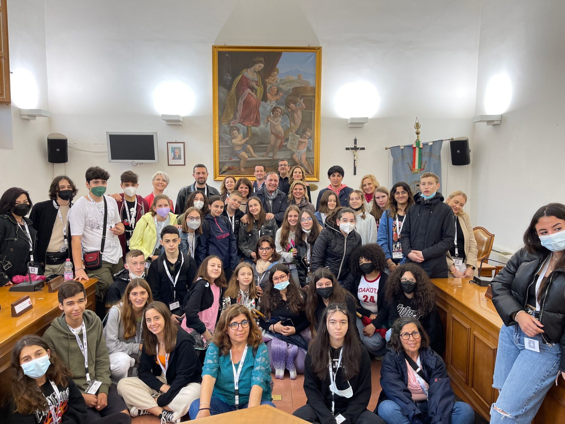 PATERNO'. DON  MILANI SEMPRE PIÙ  EUROPEA DIRETTO DAL PROF .CARMELO SANTAGATI