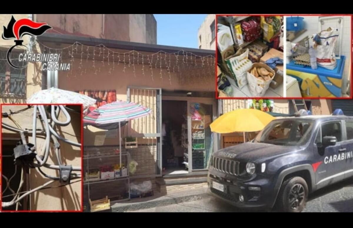 SCOPERTO A BIANCAVILLA UN PANIFICIO CON ALLACCIO ABUSIVO ALLA RETE ELETTRICA E LAVORATORI IN NERO - 