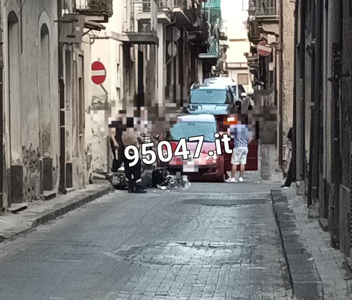 PATERNÒ: INCIDENTE AUTO- SCOOTER IN VIA ARENA - 