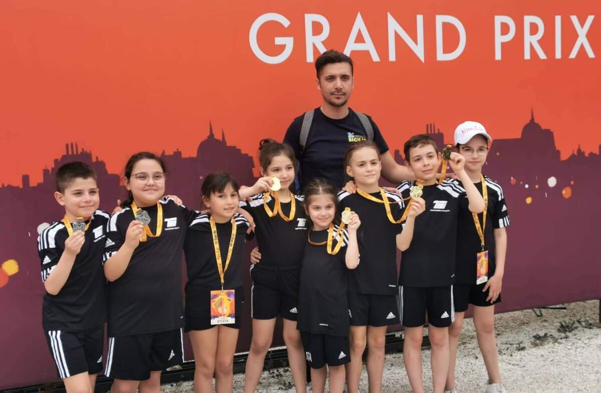 TAEKWONDO, I PICCOLI ATLETI DEL MAESTRO TONY MARLETTA TRIONFANO A ROMA. - 