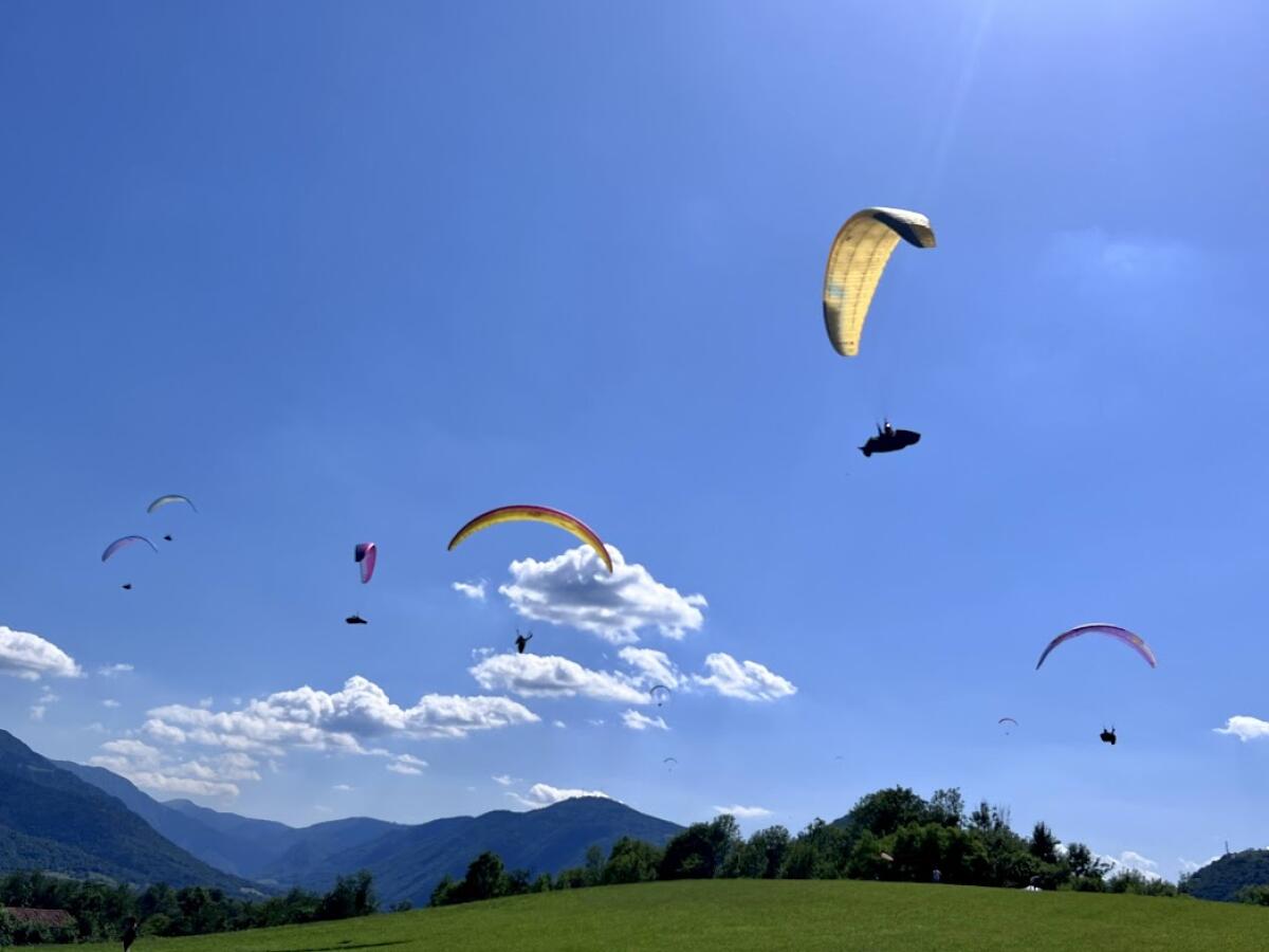 IN ALTRO ADIGE E A MILANO I TITOLI ITALIANI DI PARAPENDIO, TRA I PROTAGONISTI IL PATERNESE BUSETTA - 